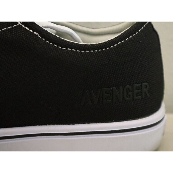 Avenger F2413-18 Men's Sz 9 Black/White Alley Cap Toe Work & Safety Boots - Picture 8 of 9